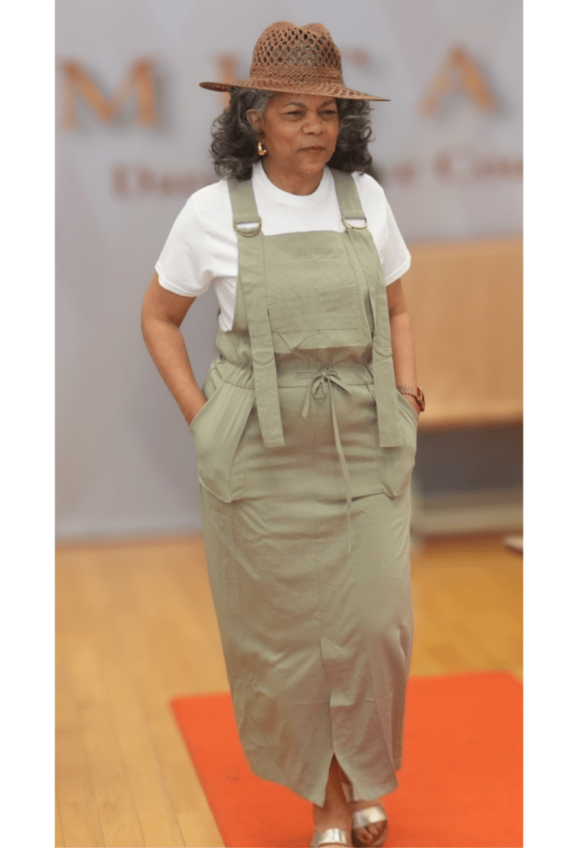 Maxi Overall Dress with Pockets