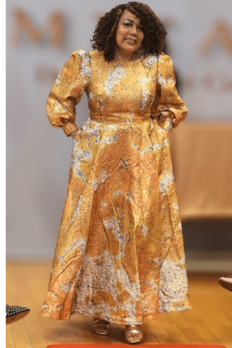 Bishop Sleeve Maxi Dress