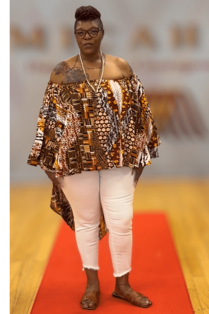 Hilo African Print Top