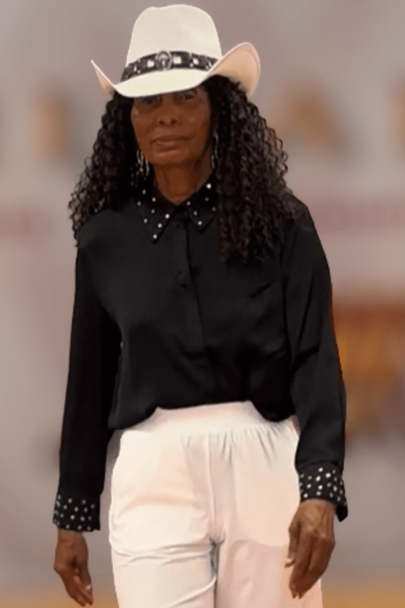 Studded Blouse Button Down Top
